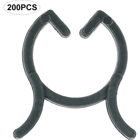 200 robuste 25-mm-Pflanzenclips für Blumenstängel und Kletterpflanzen – Gartenzubehör (1/5)
