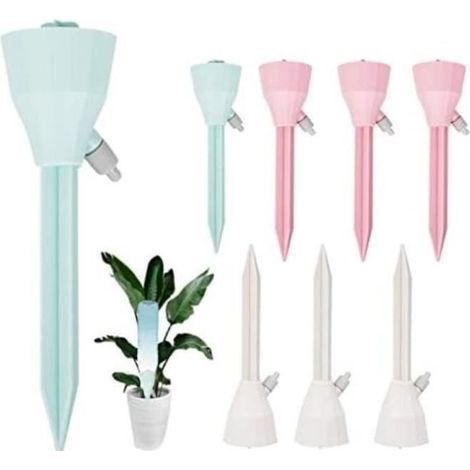 Drip Irrigation Kit - 9 Pieces - Automatic Watering - Flow Rate Adjustable - Compatible with Bottles
