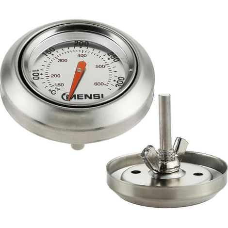 Thermomètre de contrôle de température pour barbecue Weber Traveller, thermomètre intégré au couvercle pour barbecue à charbon, barbecue extérieur, foyer à bois db (1/5)