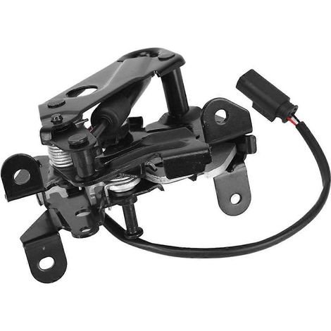 Motorhaubenverriegelung, Motorhaubensicherheitsverriegelung, vordere Abdeckung, linke Motorhaubenverriegelung mit Kabel 51237206453 für 7er BMW F02 (1/5)