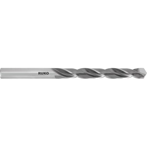 Broca helicoidal DIN 338 tipo N con plaquita de corte de metal duro soldada, Ø11.00mm  Ruko 815110
