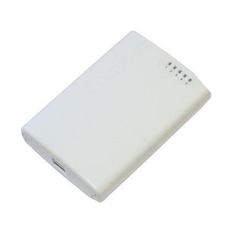Boîte d'alimentation MikroTik  Routeur  RB750P-PBr2, 5x RJ45 100Mbps, extérieur, étanche