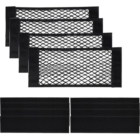 4 Pack Élastique Sticker Rangement Coffre Voiture 40 x 25 cm Bagages Véhicules Utilitaires Caravane (1/5)