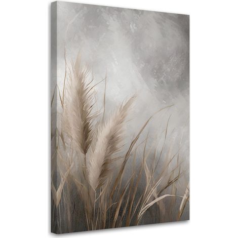 Tableau déco Herbe Nature Botanique 70x100 (1/5)