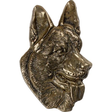 Pastor Alemán, Alsaciano I - placa conmemorativa con un perro, nota de agradecimiento personalizada, premio, diploma con una dedicatoria de la marca Art-Dog. (1/3)