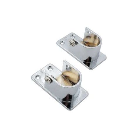 Reggitubo Laterale Cromato Mm.25