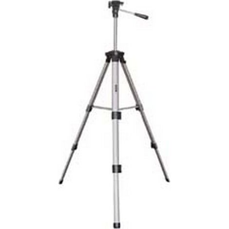 1PZ treppiede per livelle laser e fotografico in alluminio, a cremagliera, per misuratori e livellatori laser altezza regolabile da cm.44/119 attacco 5/8" m adattatore inclinabile, utilizzabile per at