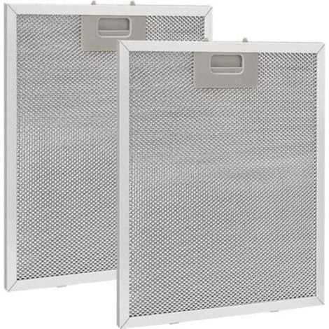 Metall-Fettfilter für Dunstabzugshauben, 320 x 260 mm, 2 Stück, Küchenzubehör (1/4)