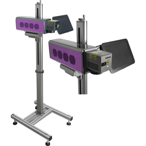 SIHAO 30W machine de marquage laser en acier inoxydable volant machine de marquage laser (1/4)