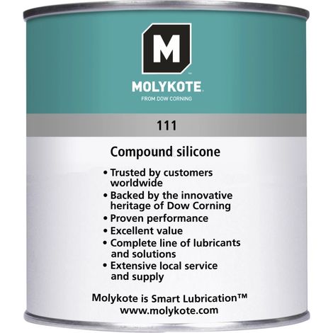 Molykote 111 graisse joint robinet - boîte 1 kg - Molykote