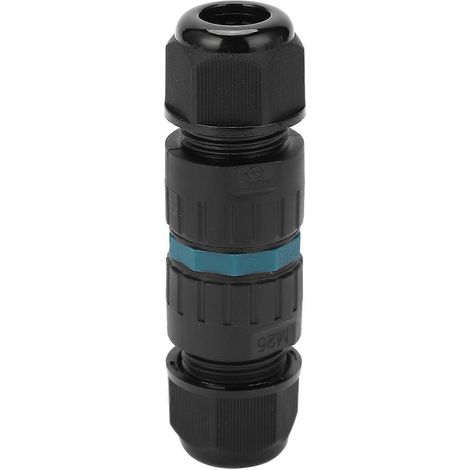 Rundsteckverbinder aus Kunststoff, 5-polig, Luftfahrtkabelstecker, wasserdicht, M25-5P, 9–12 mm