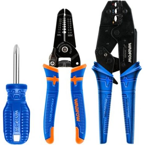 Set di utensili per crimpatura WADFOW da 7 pezzi