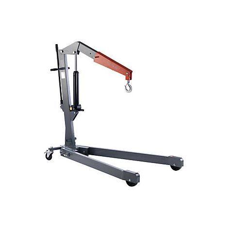 eurokraft basic  Gru per officina GREY  carrello allargato 