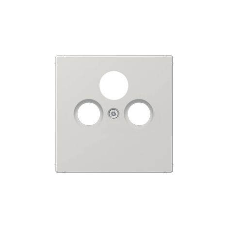 Jung Cache pour prises Sat/BK universelles 1 fois, thermoplastique, série LS, gris clair LS 990 SAT LG