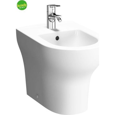 Bidet filo muro Zentrum di Vitra a terra (1/3)
