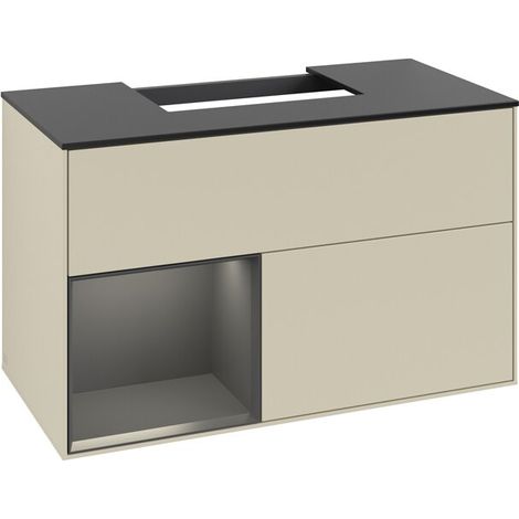 Villeroy & Boch F112PDHJ meuble sous-lavabo Finion F11 (1/2)