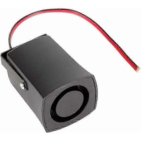 Zumbador de respaldo de 12 V, alarma de marcha atrás universal para vehículos