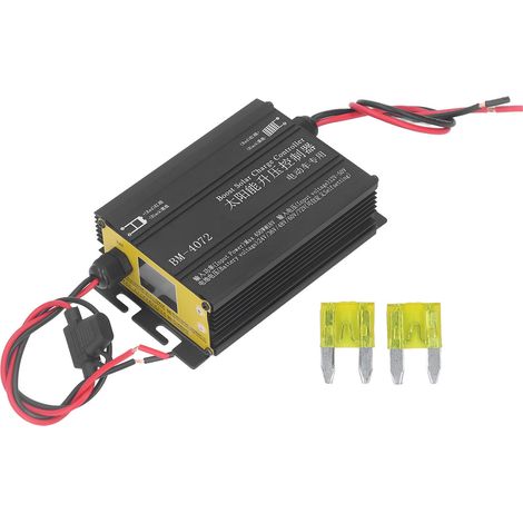 Régulateur de Charge de panneau de contrôleur de suralimentation solaire MPPT pour batterie 24V 36V 48V 60V 72V vélo de voiture électrique 12-50V 400W