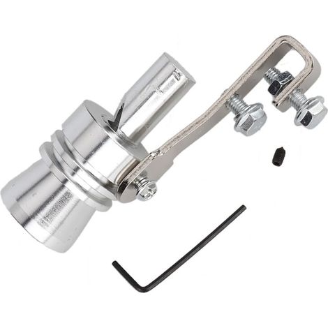 Trywise Type de trompette tuyau d'échappement universel soupape de surpression simulateur sifflet sonore (XL) (1/4)