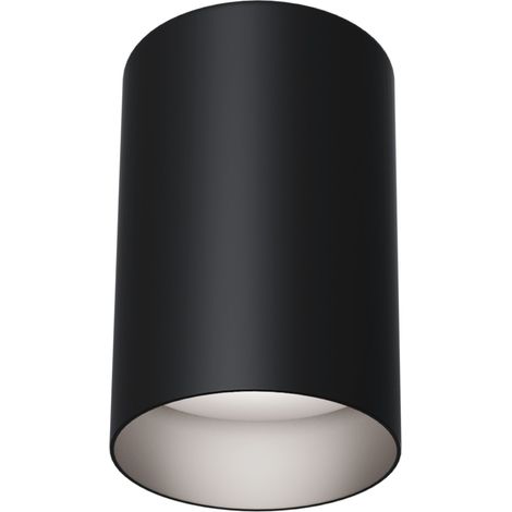 Plafoniera Maytoni Slim nera GU10 8,5 cm C014CL-01B (1/3)