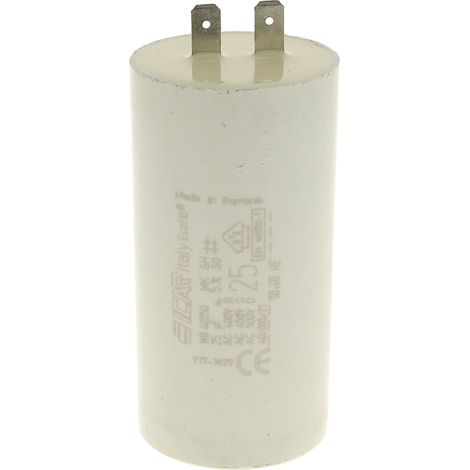 Kondensator 25µf 450v 6.661-129.0 für Hochdruckreiniger karcher (1/2)