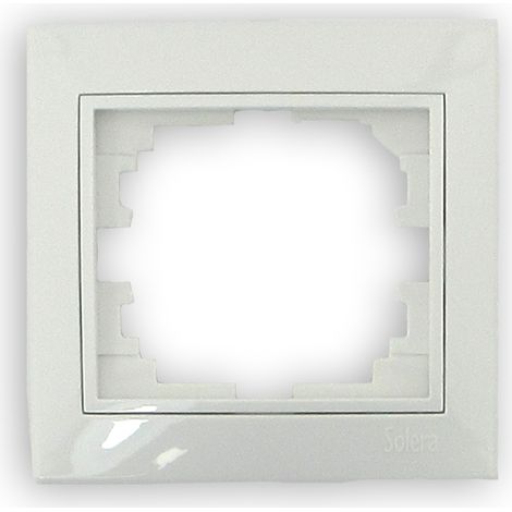 Marco de 1 ventana blanco Solera Europa (1/2)