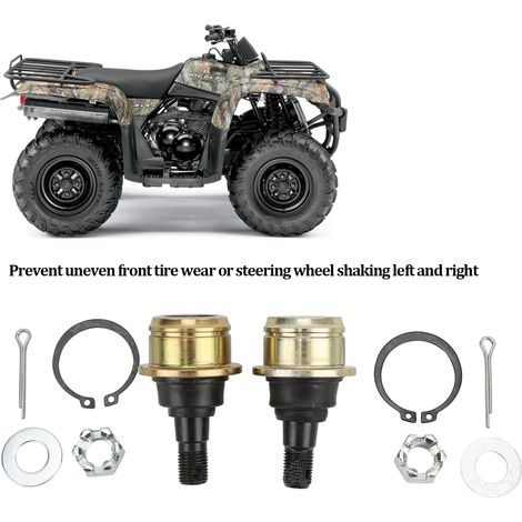 (2 Sätze) Kugelgelenke für die Aufhängung des Yamaha Big Bear 400 4WD YFM400 Quads 2000-2012 (Referenz: FJ0342) (1/5)