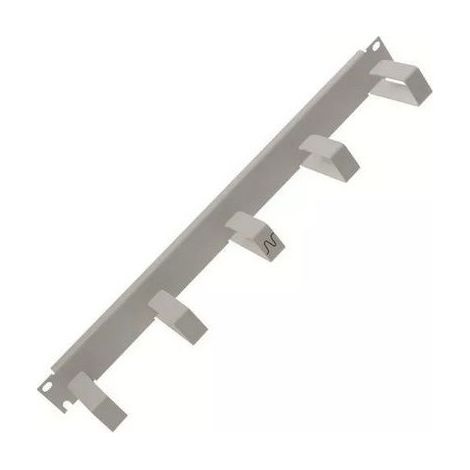 Nexans N102105 Metallring-Patchführung 1U weiß