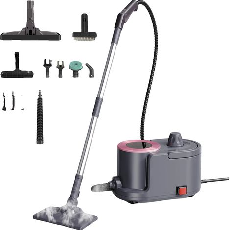 Nettoyeur à vapeur, haute pression, grand réservoir, Kit de nettoyage, 100V-240V Prise EU (1/2)
