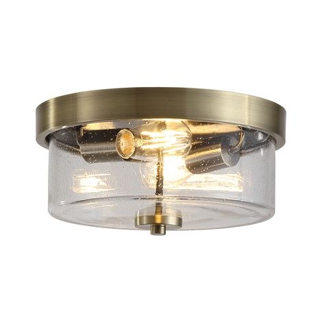 Plafonnier Preston Laiton antique - 66210-2AB