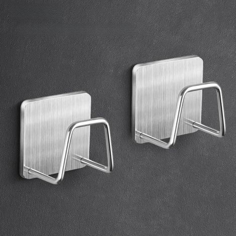 6 supporti spugna lavello cucina adesivo potente acciaio inox 304 accessori cucina, argento