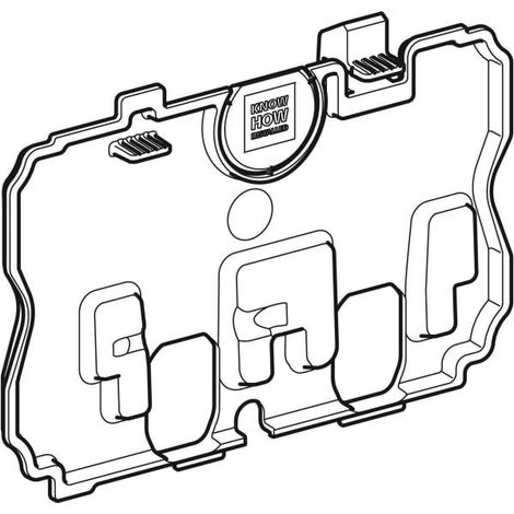 Geberit Schutzplatte für Sigma60 Betätigungsplatte, 243.423.00.1 (1/3)