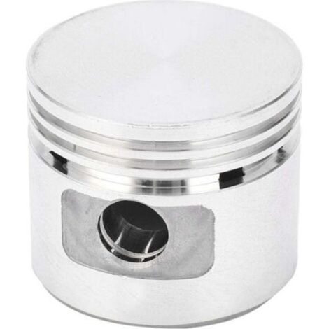 Pistón para compresor de aire, biela, anillo de pistón de aluminio, piezas para bombas de aire para petróleo y gas, 47 mm de diámetro, accesorios para compresores de aire, accesorios para compresores