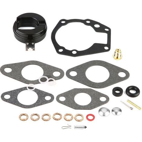 DEESSE SHOP-Kit de Reconstruction de Carburateur Kit de Reconstruction de Réparation de Carburateur 25 Pièces remplacement pour 439071 0439071 pour joint carburateur johnson,johnson evinrude carburate (1/4)