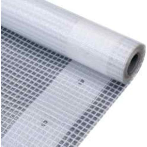 Maison Exclusive - Lonas de leno 2 unidades 260 g/m² 2x10 m blanc (1/5)