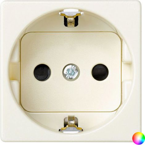 Base spina larga 2P + TT Simon 27 AVORIO 27432-62 (1/2)
