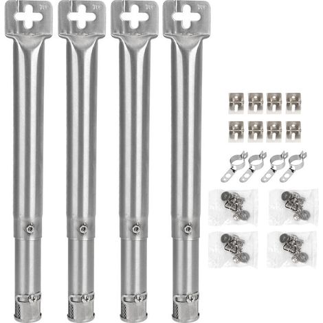 Pièces de rechange de Tube de brleurs de gril d'acier inoxydable de longueur réglable de 4 pièces adaptées pour Brinkman (1/5)