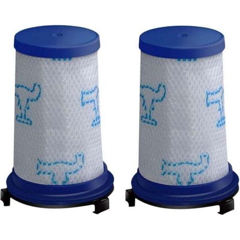 2er-Pack Ersatzfilter für den Rowenta Air Force 360 Staubsauger, kompatibel mit ZR009001 (1/4)