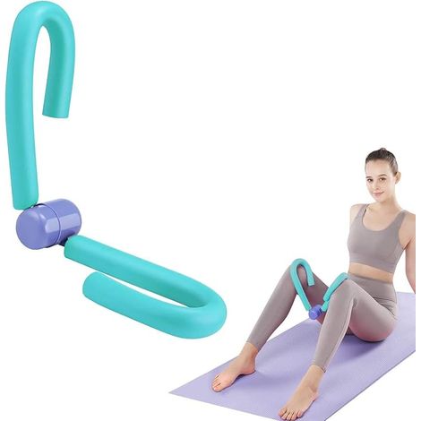 Oberschenkel Multifunktionaler Arm und Beintrainer Trimmer, Armtrainer Körperformer, Oberschenkeltrainer Kraft Lindern Gewichte Für Beine und Arme Blau: fluoreszierend. (1/5)