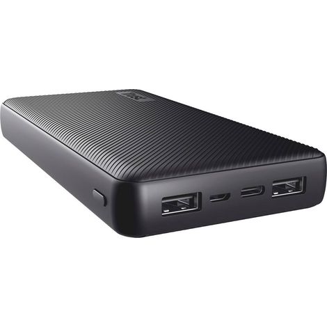 Trust 24676 Power Bank Primo Ultra Thin Batteria Portatile 20000 mAh Nero (1/5)