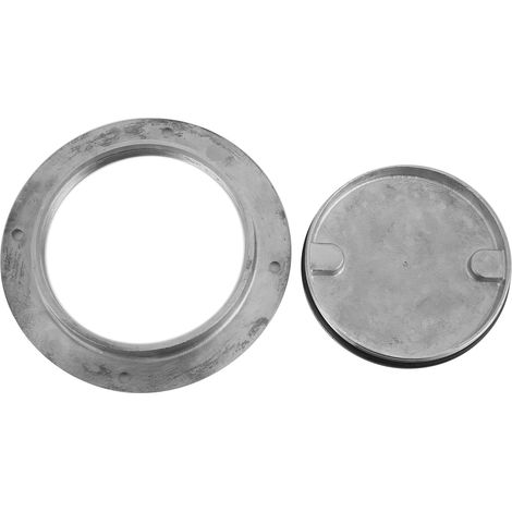 Plaque de recouvrement de pont en acier inoxydable 316 de 4 pouces avec clavette pour accessoire d'accastillage de yacht (1/5)
