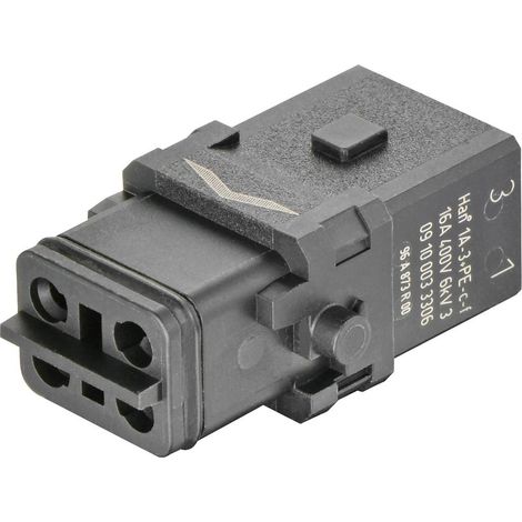 Connecteur Han 1A-3+PE-C-f 09100033306 HARTING 1 pc(s) X908052