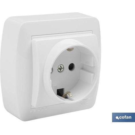 Base bipolare di superficie Modello Atlantis 16a. Bianco
