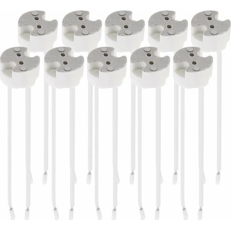 Lot de 10 douilles GU5.3 – Compatible MR16 – Tension 12V – Pour lampes LED et halogènes – Installation facile (1/5)