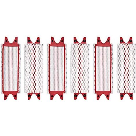Lot de 6 serpillières de rechange en microfibre pour serpillère Vileda Ultramax