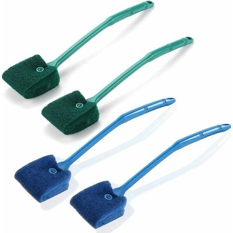 orchid4 Pcs Sponge Aquarium Cleaning Brush Aquarium Cleaning Sponge Brush Aquarium Anti-algae Sponge Aquarium Cleaning Tools Aquarium Cleaning Accessories 40cm