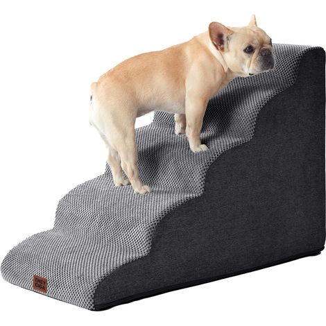 Escalier pour Chien et Chat Rampe en Mousse Haute Densité Antidérapante pour Canapé et Lit (1/5)