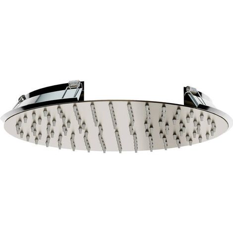 Tete Douche Encastré Au Plafond Ronde 30Cm Nickel - GME (1/2)