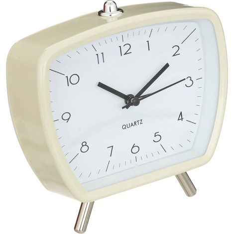 Retro Wecker CATHY, 14 x 14 cm