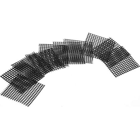 Fleur Pot Tapis, Lot de 10 Tapis de Pot de Fleurs - Absorbant - Trou Rond en Maille - Tapis de Drainage - pour bonsaï (1/4)
